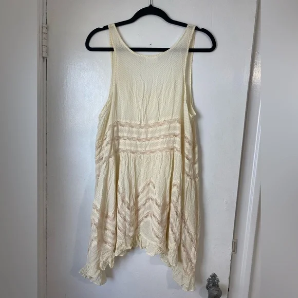 Free People Trapeze Mini Dress Medium - Picture 8 of 10